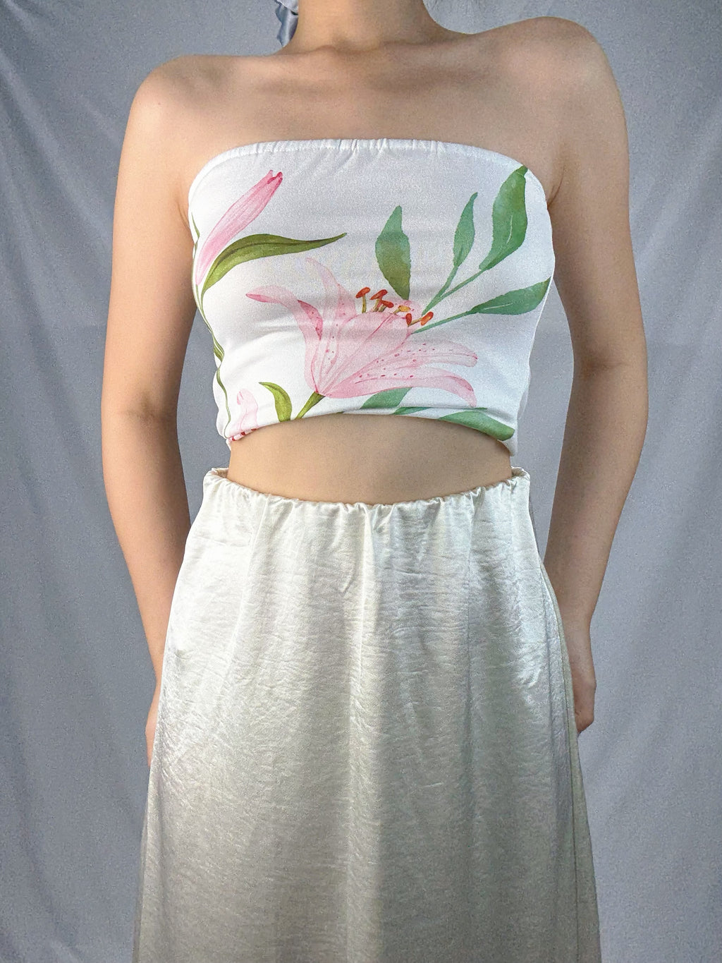 Moonlit Satin Skirt